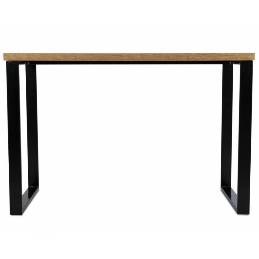 Työpöytä BLAT 140x60 cm musta/ruskea