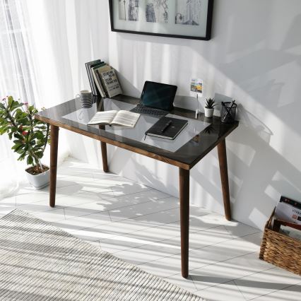 Työpöytä COZY 73x110 cm mänty/musta
