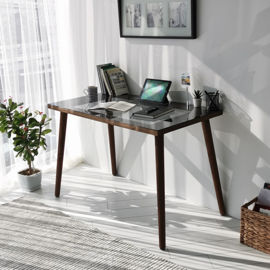 Työpöytä COZY 73x110 cm mänty/musta