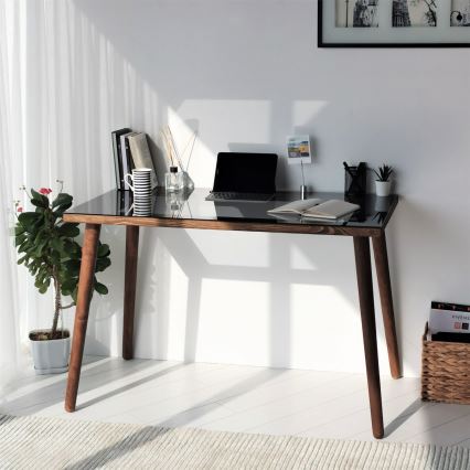 Työpöytä COZY 73x110 cm mänty/musta