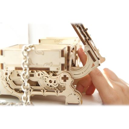 Ugears - 3D puinen mekaaninen palapeli Antiikkinen korurasia
