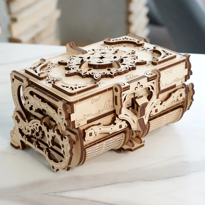 Ugears - 3D puinen mekaaninen palapeli Antiikkinen korurasia