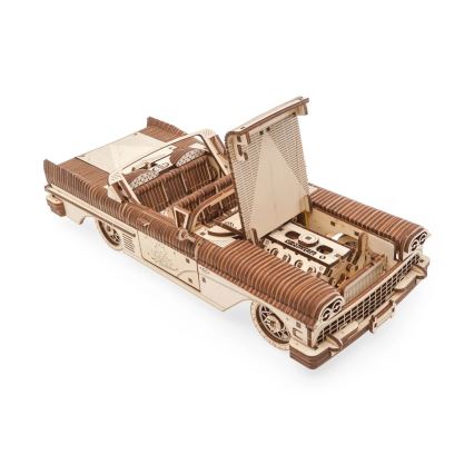 Ugears - 3D puinen mekaaninen palapeli Cabriolet