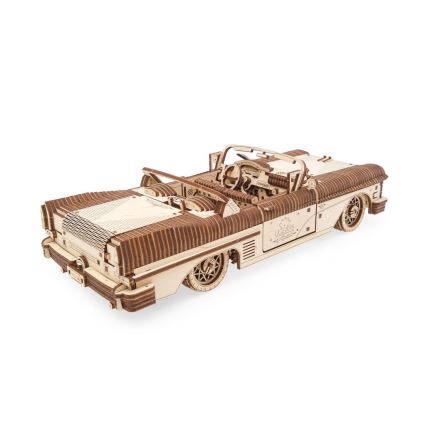 Ugears - 3D puinen mekaaninen palapeli Cabriolet
