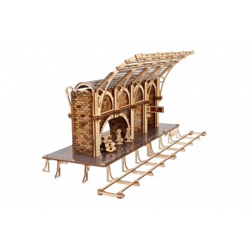 Ugears - 3D puinen mekaaninen palapeli Harry Potter junalaituri