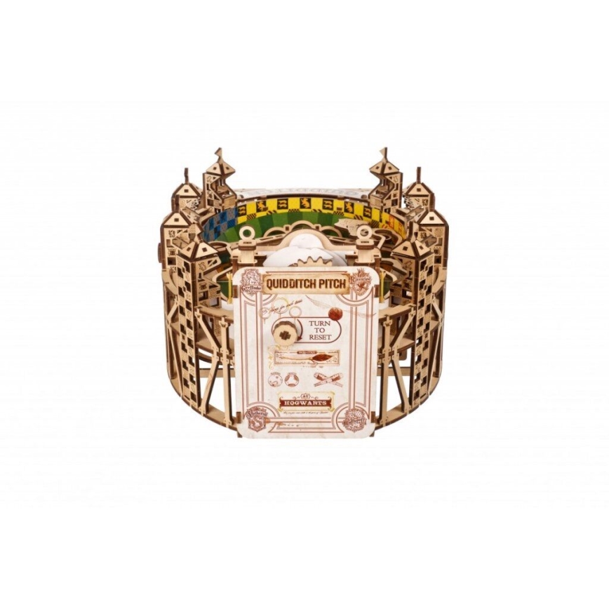 Ugears - 3D puinen mekaaninen palapeli Harry Potter Quidditch Pinball