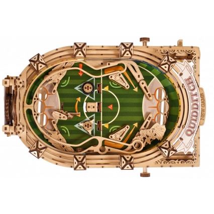 Ugears - 3D puinen mekaaninen palapeli Harry Potter Quidditch Pinball