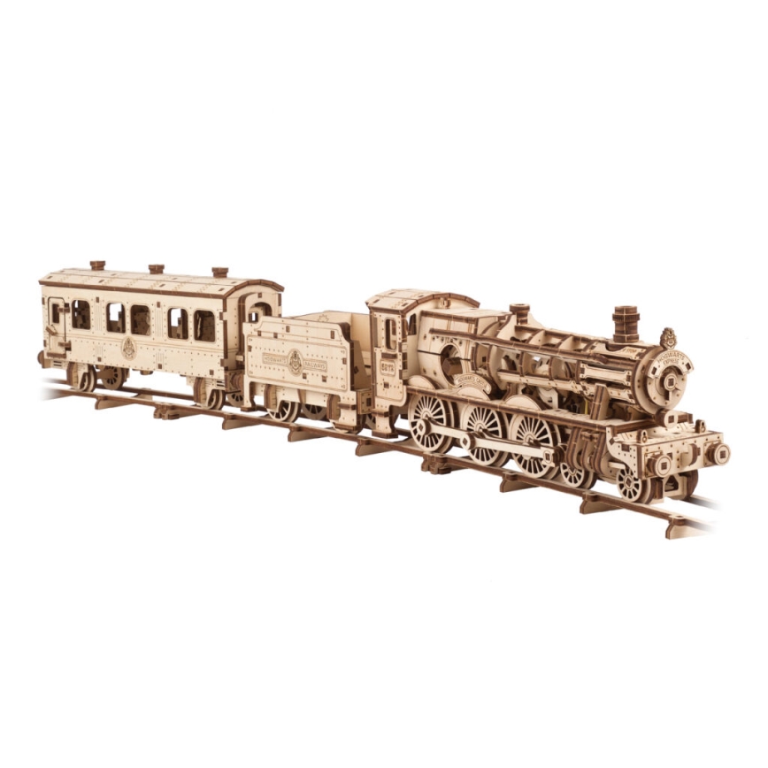 Ugears - 3D puinen mekaaninen palapeli Harry Potter Tylypahkan pikajuna