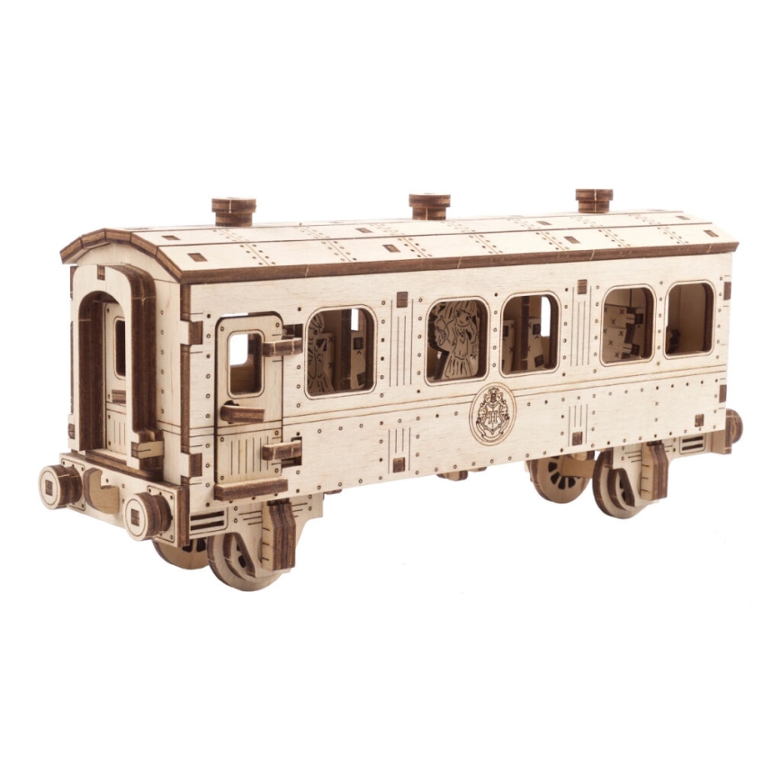 Ugears - 3D puinen mekaaninen palapeli Harry Potter Tylypahkan pikajuna