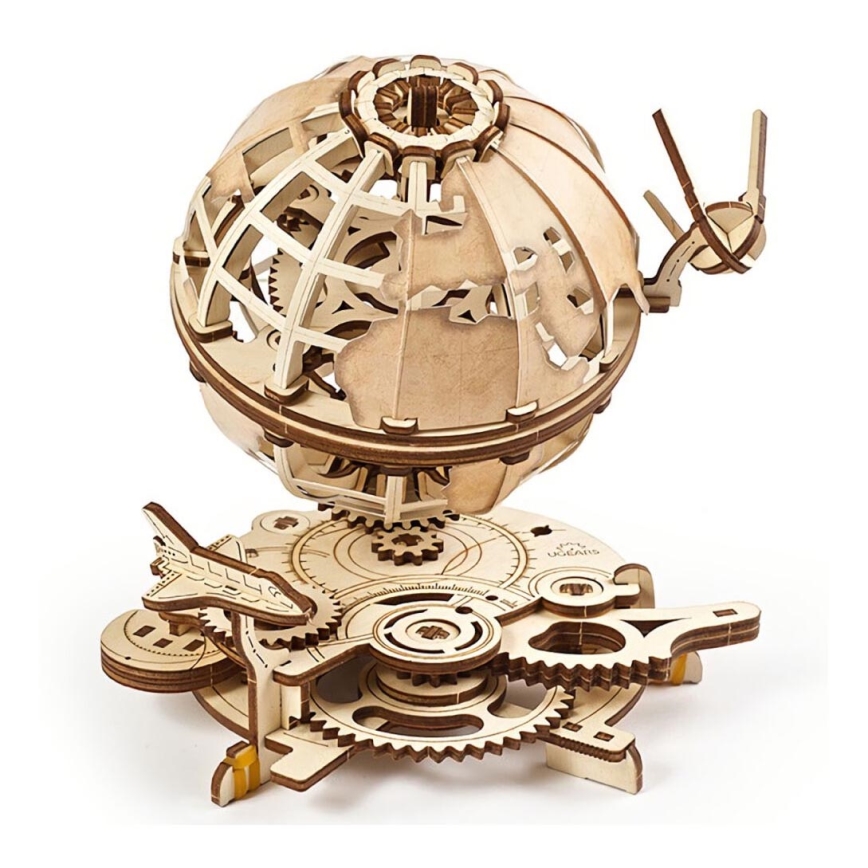 Ugears - 3D puinen mekaaninen palapeli Maapallo