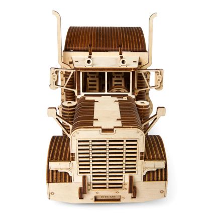 Ugears - 3D puinen mekaaninen palapeli Puoliperävaunu kuorma-auto Heavy Boy