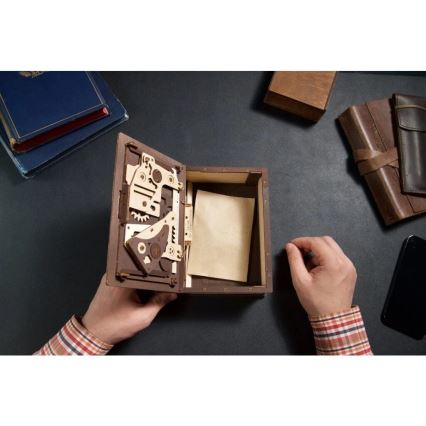 Ugears - 3D puinen mekaaninen palapeli Salaisuuksien kirja