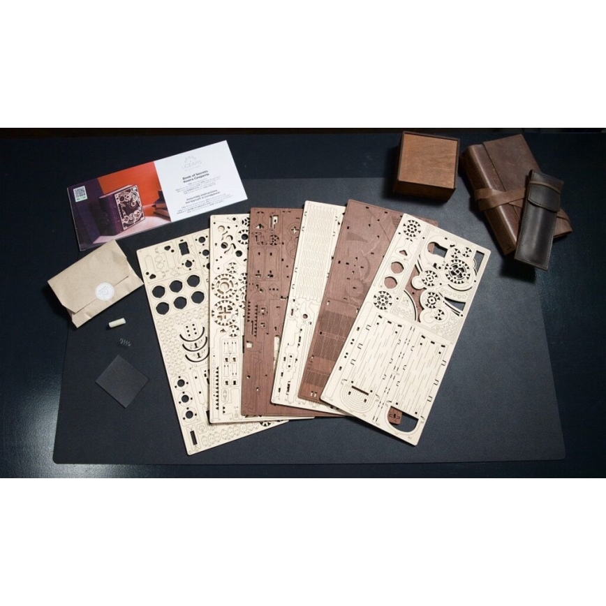 Ugears - 3D puinen mekaaninen palapeli Salaisuuksien kirja