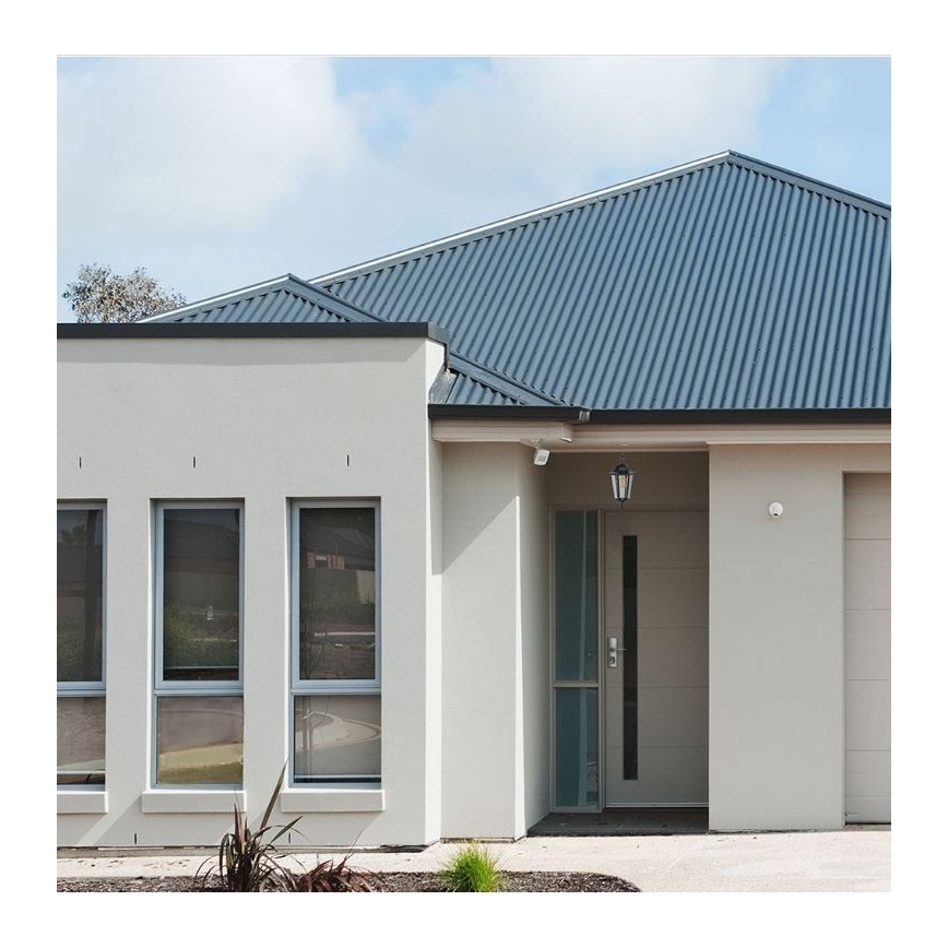 Ulkokattokruunu ketjulla 1xE27/40W/230V IP44 musta