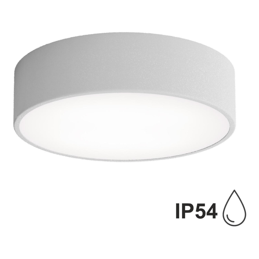 Ulkokattovalaisin anturilla CLEO 2xE27/24W/230V d. 30 cm harmaa IP54