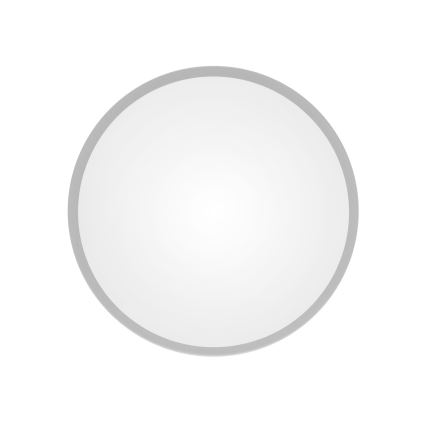 Ulkokattovalaisin anturilla CLEO 2xE27/24W/230V d. 30 cm harmaa IP54