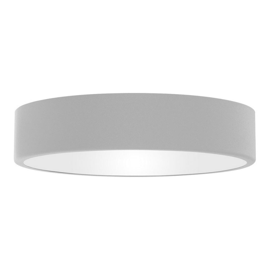 Ulkokattovalaisin anturilla CLEO 3xE27/24W/230V d. 40 cm harmaa IP54