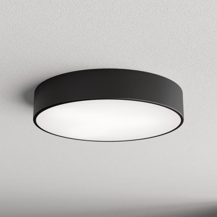 Ulkokattovalaisin anturilla CLEO 3xE27/24W/230V d. 40 cm musta IP54