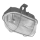 Ulkokattovalo OVAL 1xE27/60W/230V harmaa IP44