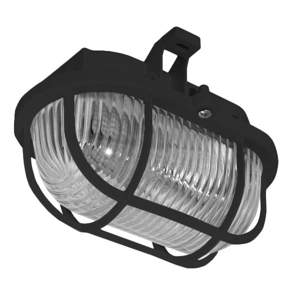 Ulkokattovalo OVAL 1xE27/60W/230V IP44