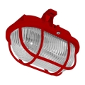 Ulkokattovalo OVAL 1xE27/60W/230V IP44 punainen