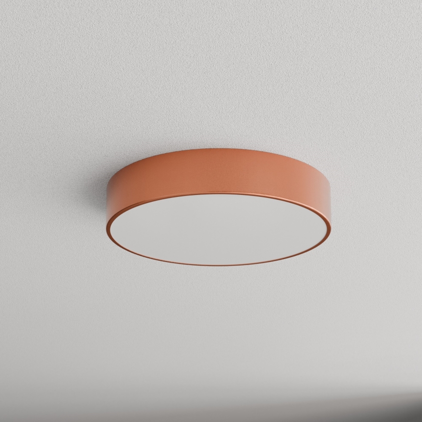 Ulkokattovalo sensorilla CLEO 3xE27/24W/230V d. 40 cm kupari IP54