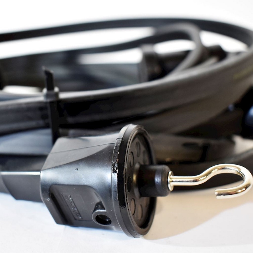 Ulkokäyttöön tarkoitettu koristeketju GARLAND 6,5 m 5xE27/15W/230V IP44