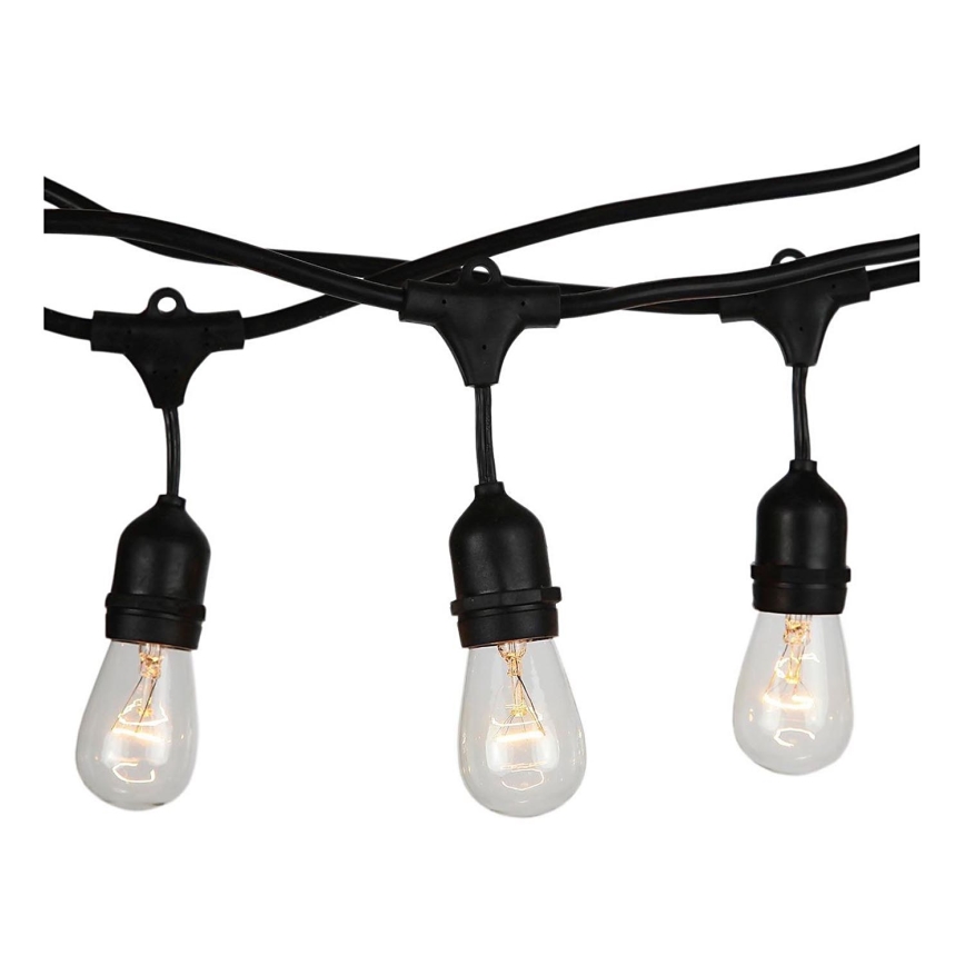 Ulkoketju STRING 5m 10xE27 / 40W / 230V IP54