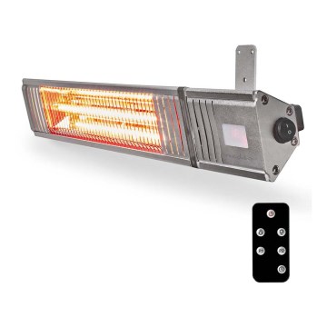 Ulkolämmitin 100W/2000W/230V IP65 + kaukosäädin