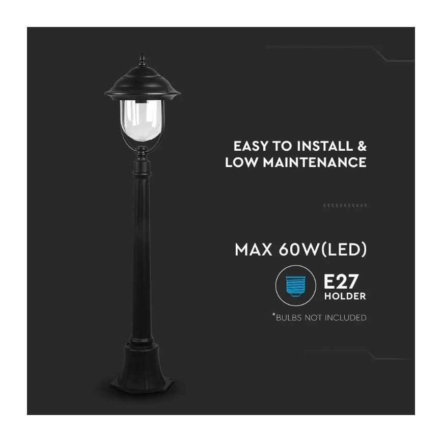 Ulkolamppu 1xE27/60W/230V 111 cm IP44