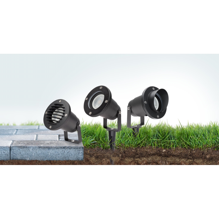 Ulkolamppu FLORI RAY 1xGU10/6W/230V IP65