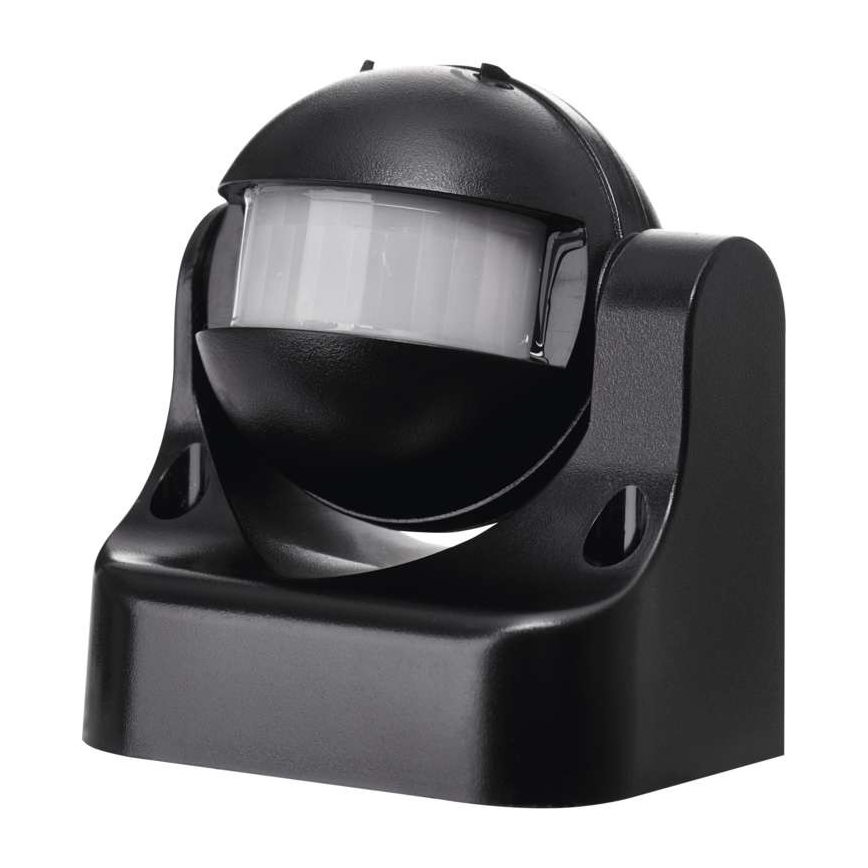 Ulkoliikennanturi PIR B 180° 1200W/230V IP44 musta