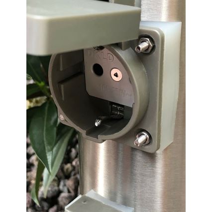 Ulkopistorasiapylväs SYDNEY 4Z SCHUKO 230V IP44