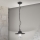 Ulkoriippuvalaisin EDWARD 1xE27/60W/230V IP44 musta