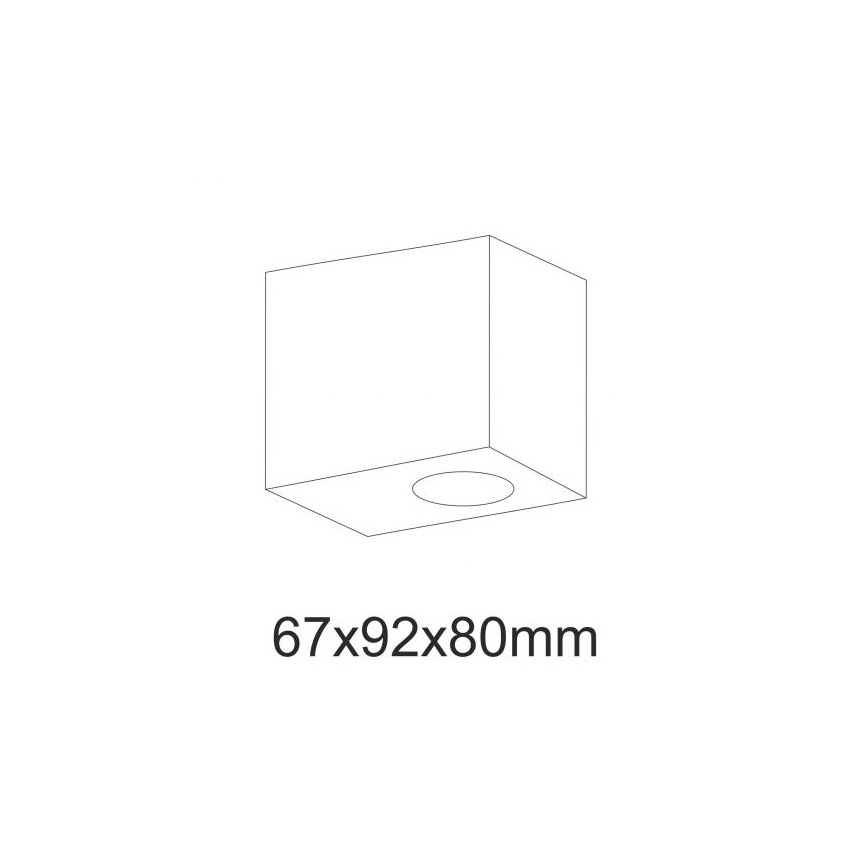 Ulkoseinän valo BOSTON 1xGU10/35W/230V IP44