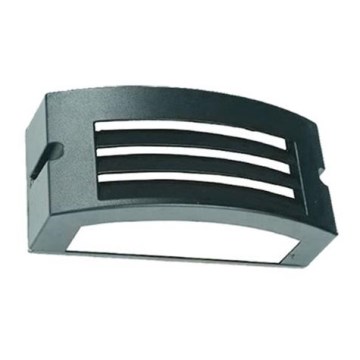Ulkoseinävalaisin 1xE27/10W/230V IP54 harmaa