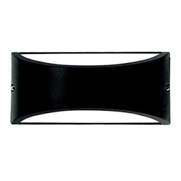 Ulkoseinävalaisin 1xE27/10W/230V IP54 musta