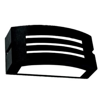 Ulkoseinävalaisin 1xE27/10W/230V IP54 musta