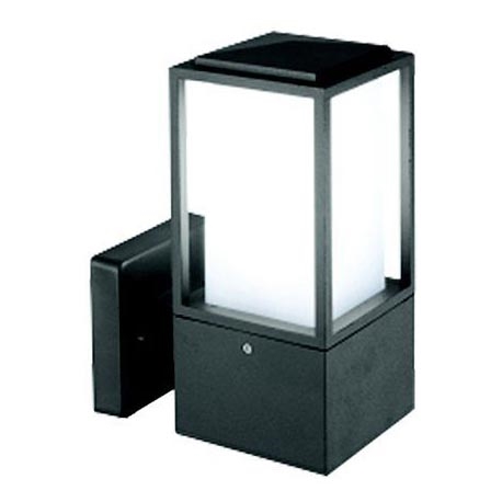 Ulkoseinävalaisin 1xE27/12W/230V IP44 antrasiitti