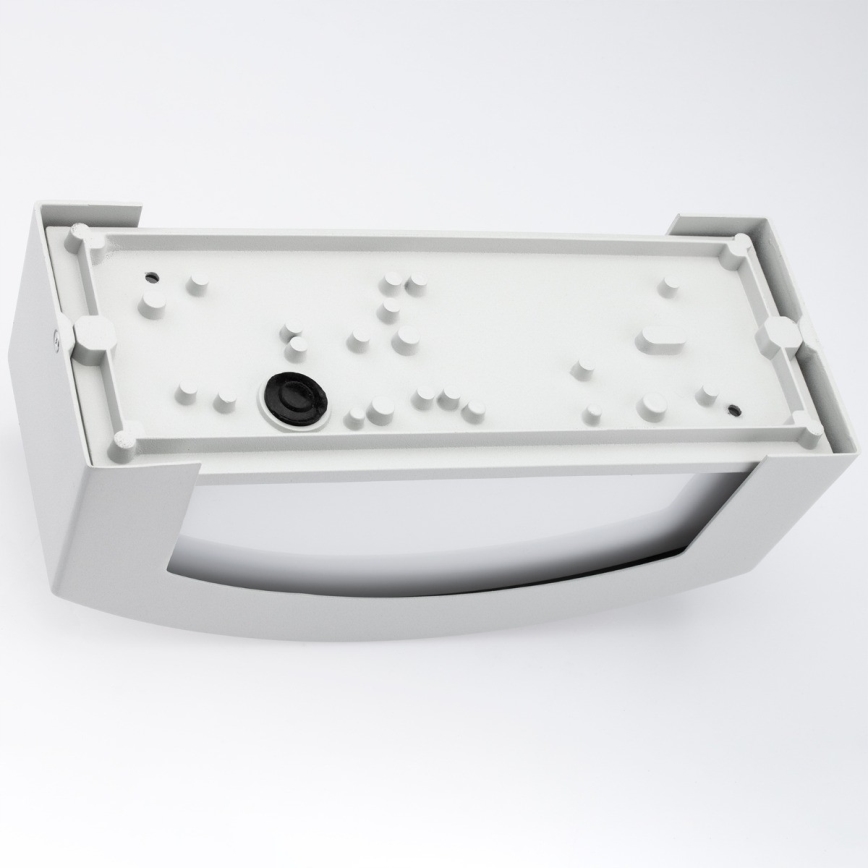 Ulkoseinävalaisin 1xE27/14W/230V IP54 harmaa