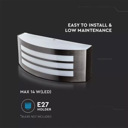 Ulkoseinävalaisin 1xE27/15W/230V IP44