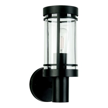 Ulkoseinävalaisin 1xE27/15W/230V IP44 musta