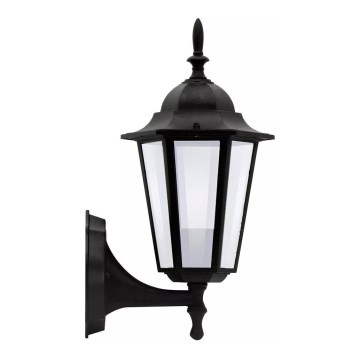 Ulkoseinävalaisin 1xE27/20W/230V IP43 musta