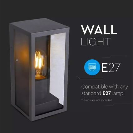 Ulkoseinävalaisin 1xE27/60W/230V IP44