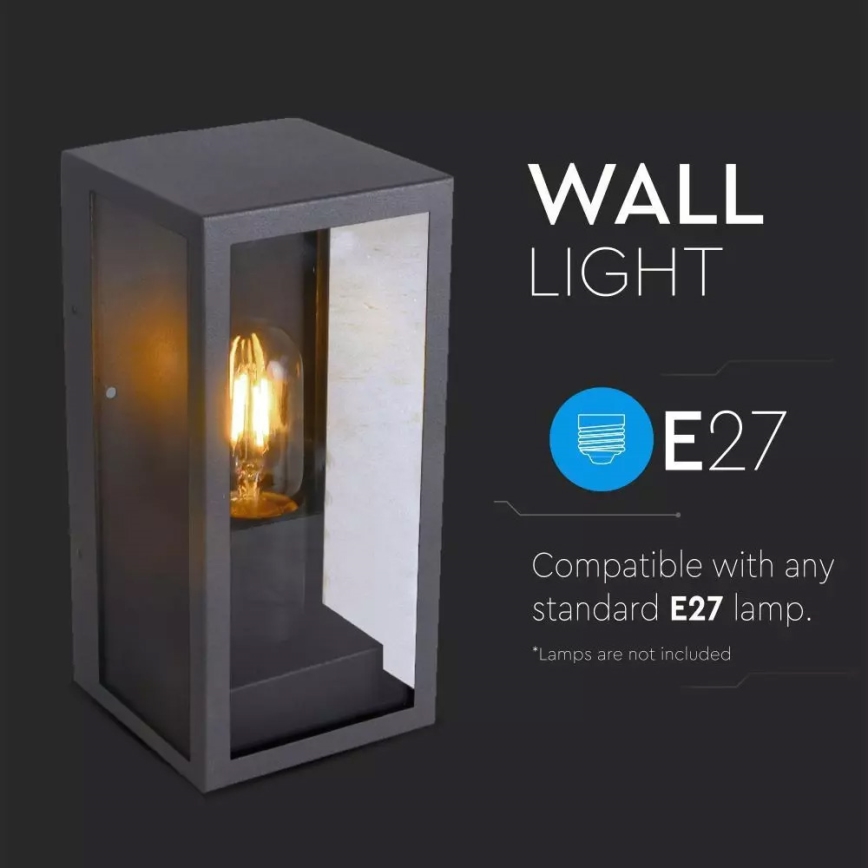 Ulkoseinävalaisin 1xE27/60W/230V IP44