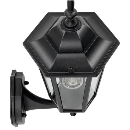 Ulkoseinävalaisin 1xE27 / 60W / 230V IP44 musta