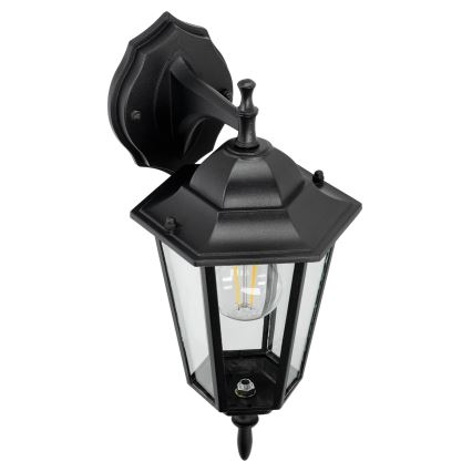 Ulkoseinävalaisin 1xE27 / 60W / 230V IP44 musta