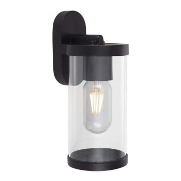 Ulkoseinävalaisin 1xE27/60W/230V IP44 musta