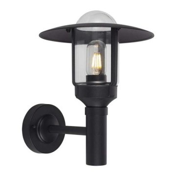 Ulkoseinävalaisin 1xE27/60W/230V IP44 musta