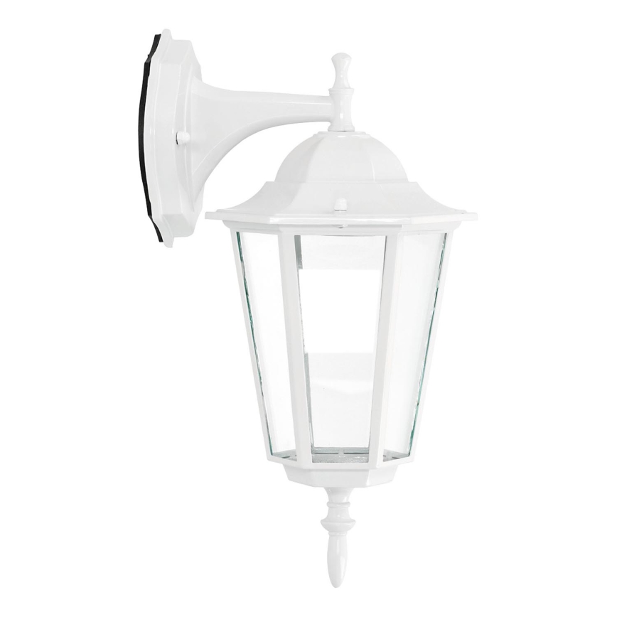 Ulkoseinävalaisin 1xE27/60W/230V IP44 valkoinen